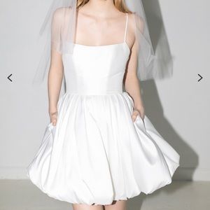 By Watters Cleo White Mini Dress